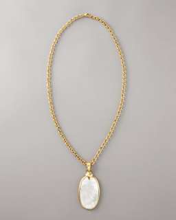 Mother of Pearl Chain Necklace