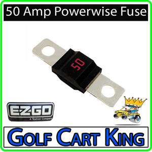 EZGO Golf Cart Powerwise 50 Amp 36 Volt Charger Fuse  
