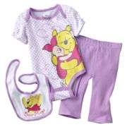 Disney Winnie the Pooh and Friends Bodysuit Set   Baby
