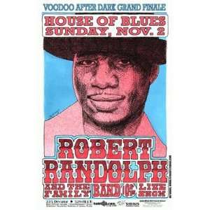  Robert Randolph HOB New Orleans Concert Poster SIGNED 