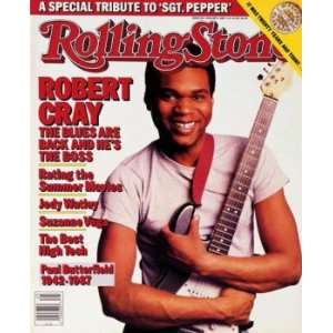 Rolling Stone Cover of Robert Cray / Rolling Stone Magazine Vol. 502 