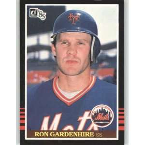  1985 Donruss #360 Ron Gardenhire   New York Mets (Baseball 