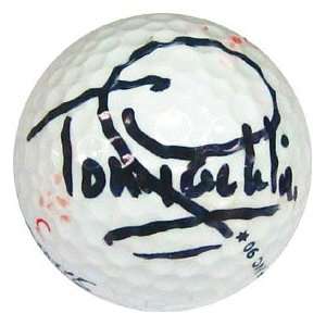 Tony Jacklin Autographed / Signed Golf Ball