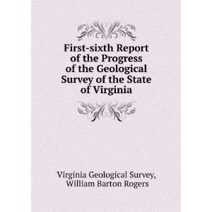   of Virginia William Barton Rogers Virginia Geological Survey Books