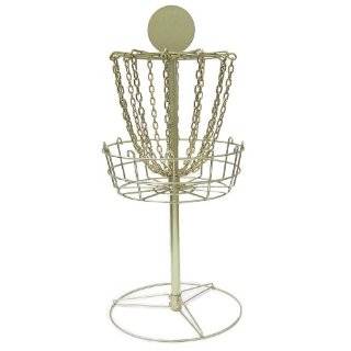 DGA Mini Disc Golf Basket and 6 Mini Marker Discs