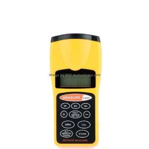  60ft Ultrasonic Tape Measure With Laser Pointer 