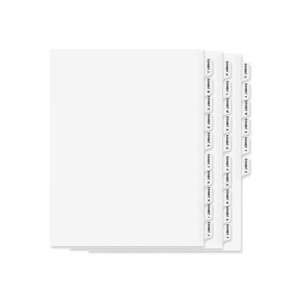    Avery Side Tab Legal Exhibit Index Dividers