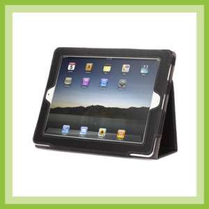 Griffin Elan Folio leather case for iPad 2 iPad2 Black 685387328321 