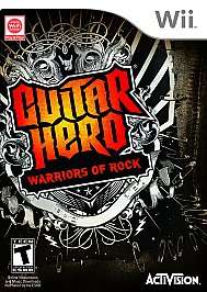 Guitar Hero Warriors of Rock Wii, 2010 047875961562  