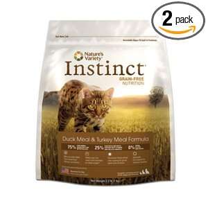 Instinct Grain Free Duck Meal & Turkey Meal Dry Cat Food by Natures 