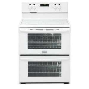   Gallery 30 Freestanding Electric Double Oven Range   White Appliances