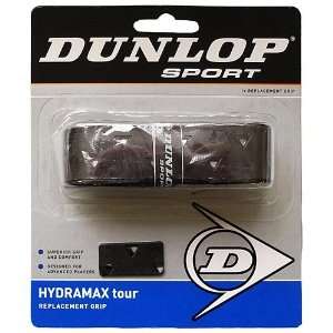  Dunlop Hydramax Tour Replacement Tennis Grip Black Sports 