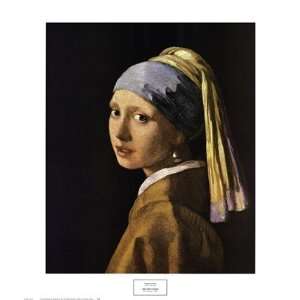    Johannes Vermeer Girl Pearl Earring c.1665 20.5x24