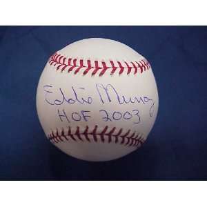 Eddie Murray Autographed Baseball   Autographed Baseballs  