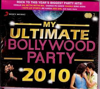 My Ultimate Bollywod Party 2010   Hindi 2 Audio CD Pack  