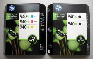 PACK HP GENUINE 940XL Ink (RETAIL BOX)  Black 