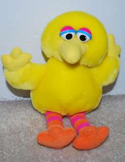 Big Bird Sesame Street Plush Toy Stuffed Animal VINTAGE  