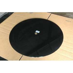  Black Glass Fire Pit Center Top Replacement Patio, Lawn 