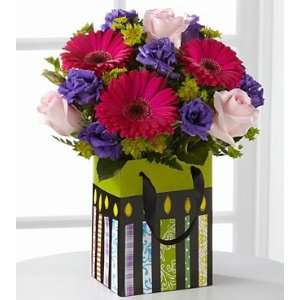 The FTD Perfect Birthday Gift Flower Bouquet   Decorative Bag Included 