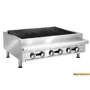   Commercial Gas Radiant Char Broiler Grill Counter Top