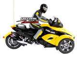 NEW BRIGHT FULL FUNCTION RADIO REMOTE CONTROL CAN AM CAN AM SPYDER 
