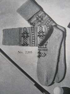 Vtg Laceys Socks Gloves 2 Needle Mittens Knit Patterns  