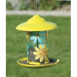  Blooming Beauty Bird Feeder   Lime Yellow Kitchen 