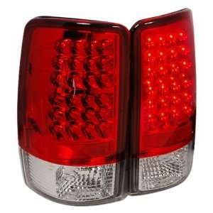    LED RC Red/Clear Medium LED Tail Light for GMC Denali 00 06   Pair