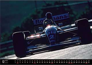 AYRTON SENNA Calendar 2012 F1 Formula1 Mclaren Honda Williams Renault 