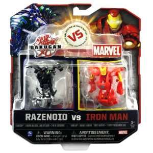  Bakugan Razenoid Vs Ironman Toys & Games