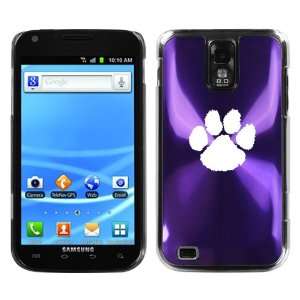   Plated Hard Back Case Cover J41 Paw Print Cell Phones & Accessories