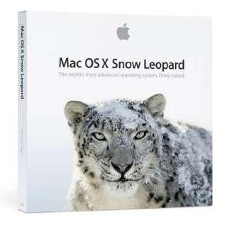 Mac OS X v10.6.3 Snow Leopard Full Install DVD  