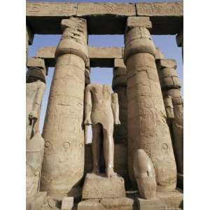  Osiris Statues and Colonnade, Luxor Temple, Thebes, Unesco 