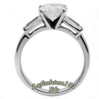   Womens Popular 316L Stainless Steel Wedding/Engagement Ring SZ 5 10