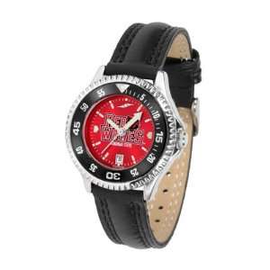 Arkansas State Red Wolves ASU NCAA Womens Leather Anochrome Watch 