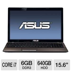  ASUS K53SV B1 Laptop Computer   Intel Core i7 2630QM 2 
