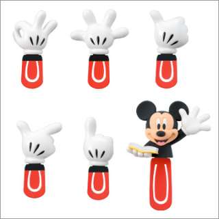 Thank you for bidding on a set of SIX new Yujin Mickey Mouse Figure 