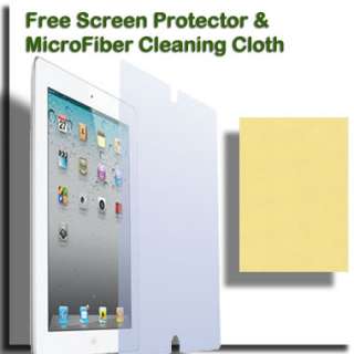 Case for Apple iPAD 2 Cover Skin Rubberized Snap Clip  