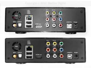 Recorder DVR LAN 3.5SATA HDD Media Player HDMI USB/SD  