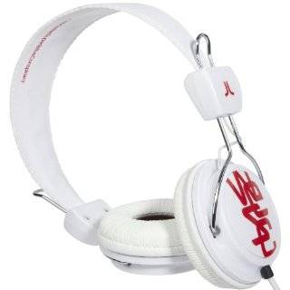 WeSC Conga Headphone White/Red by WeSC