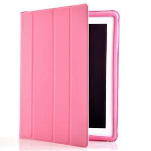  ATC Protective Magnetic Smart Cover for Apple iPad 2 (pink 