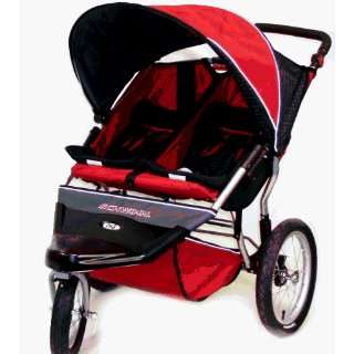   SC906 Free Wheeler 2 Sport Double Baby Jogging Stroller Baby