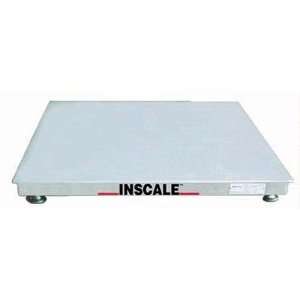   55 5 S Stainless Steel Floor Scale 5 x 5 5000 x 1 lb