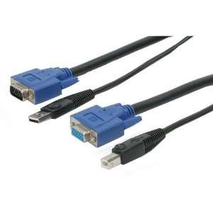    10 ft 2 in 1 Universal USB KVM Cable