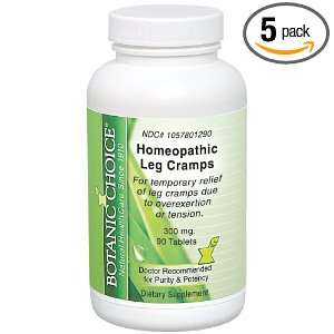  Botanic Choice Homeopathic Leg Cramp Formula, 300 mg., 90 
