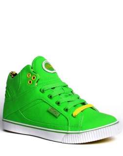 Womens Pastry Shoes Sire Hi Neon Lime Fashion Sneakers, Dance  