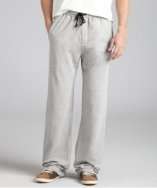 Three Dots granite melange french terry drawstring sweatpants style 