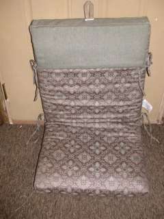 Outdoor Patio Chair Cushions ~ Terilyn Seafoam NEW  