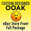Custom Designed OOAK  Store Front Full Package