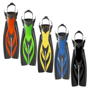  Mares Raptor Adjustable Strap Split Dive Fins Sports 